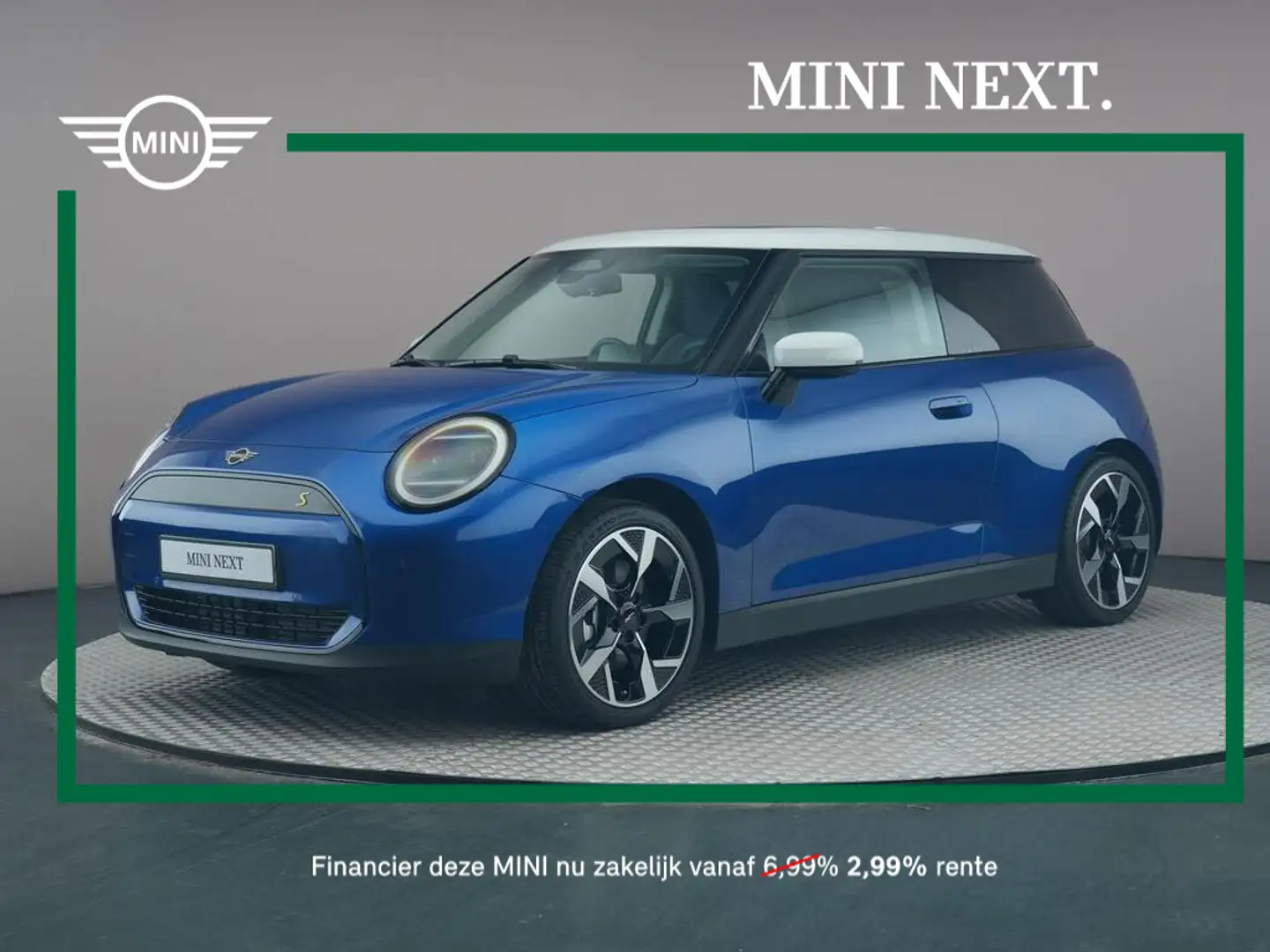 MINI Cooper SE Classic M 54.2 kWh Bleu - 1