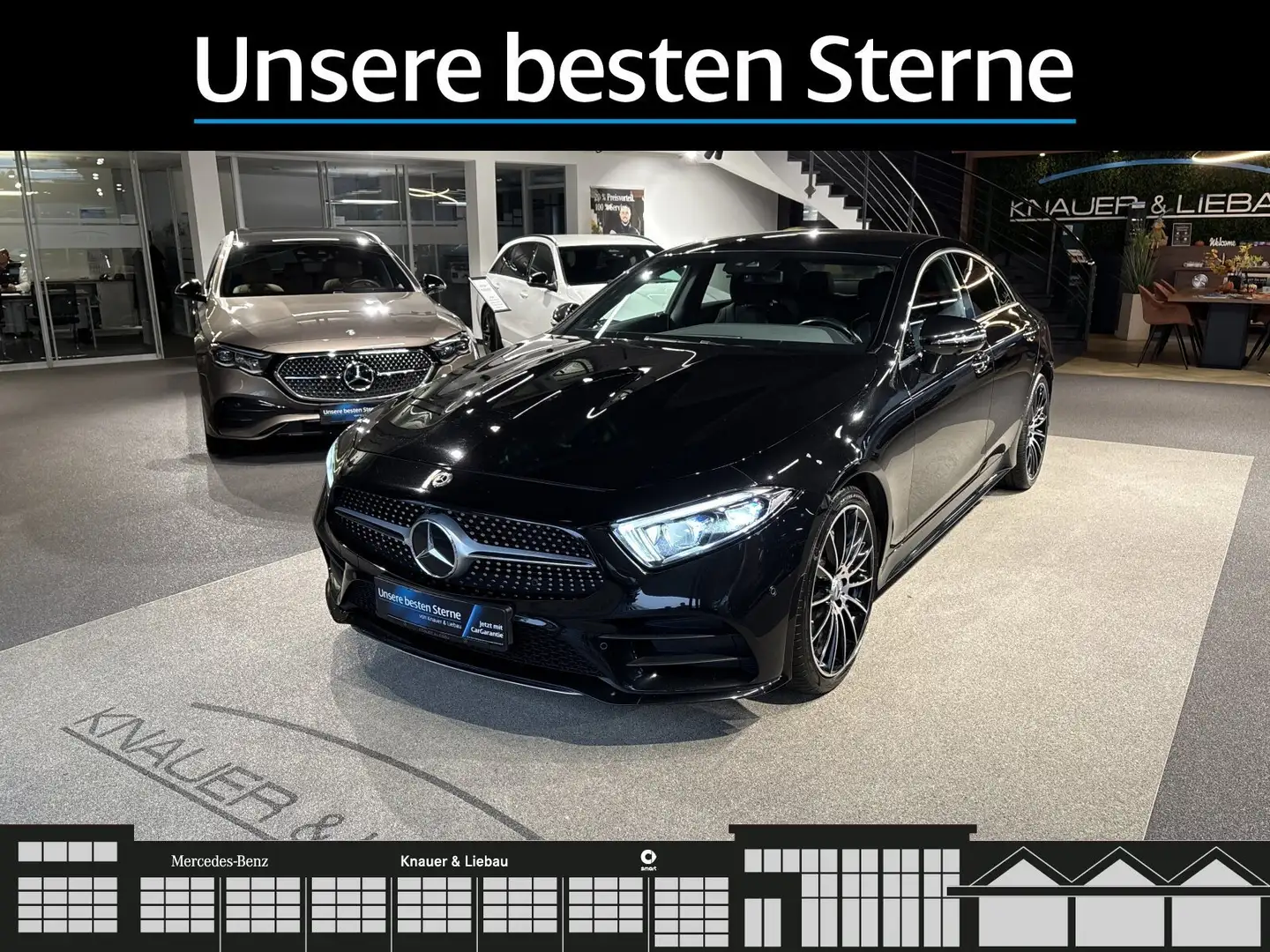 Mercedes-Benz CLS 400 CLS 400d 4M AMG-Line*Memory*Burmester*360° Cam* Noir - 2
