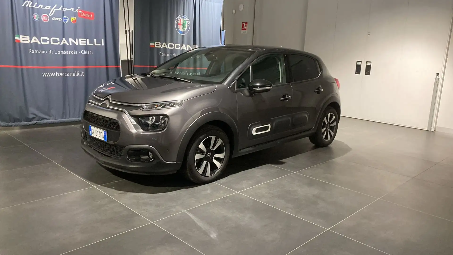 Citroen C3 PureTech 110 S&S EAT6 Max Gris - 1