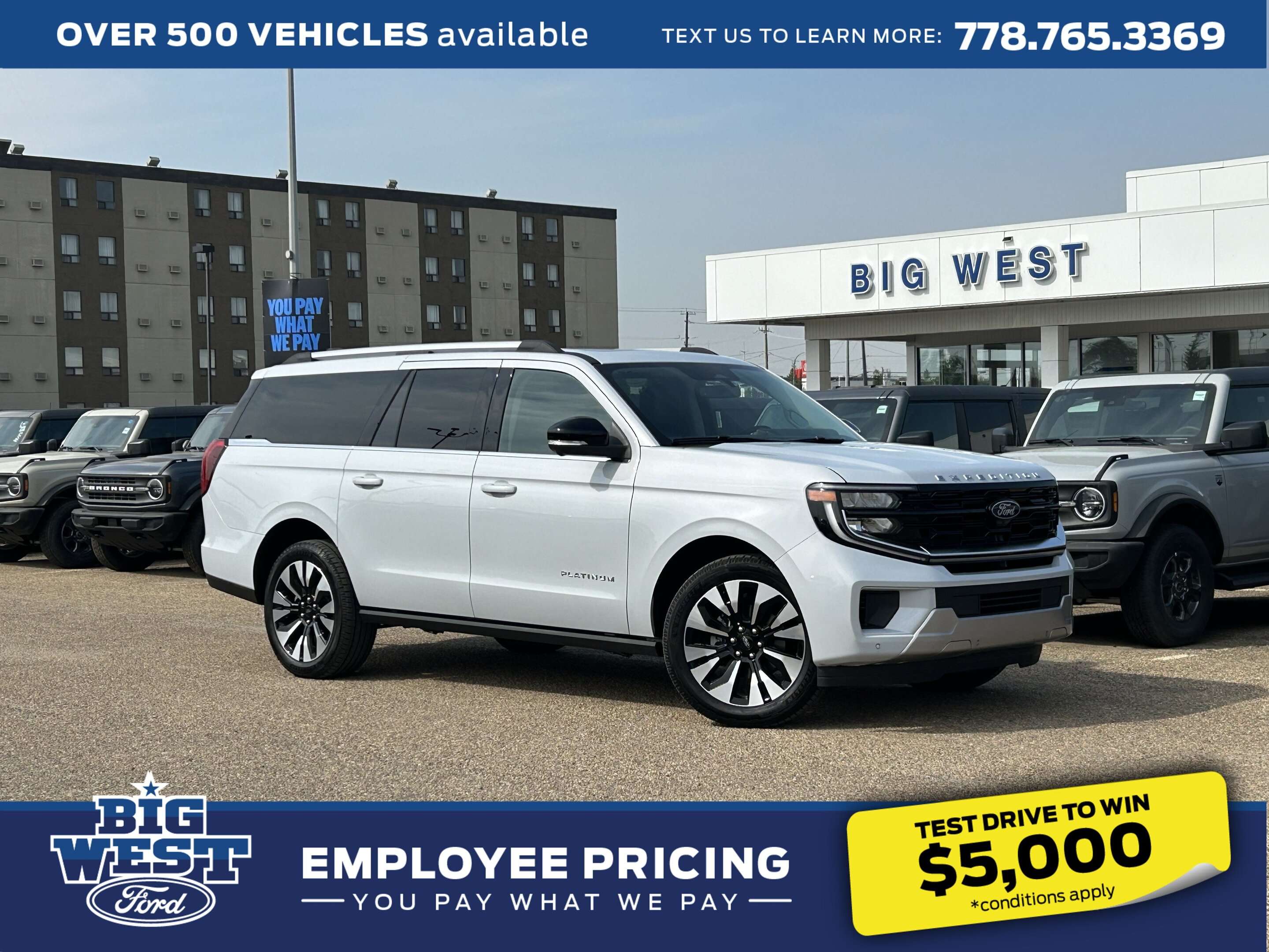 Silver 2026 Ford Expedition SUV / Crossover Four-Wheel Drive Automatic