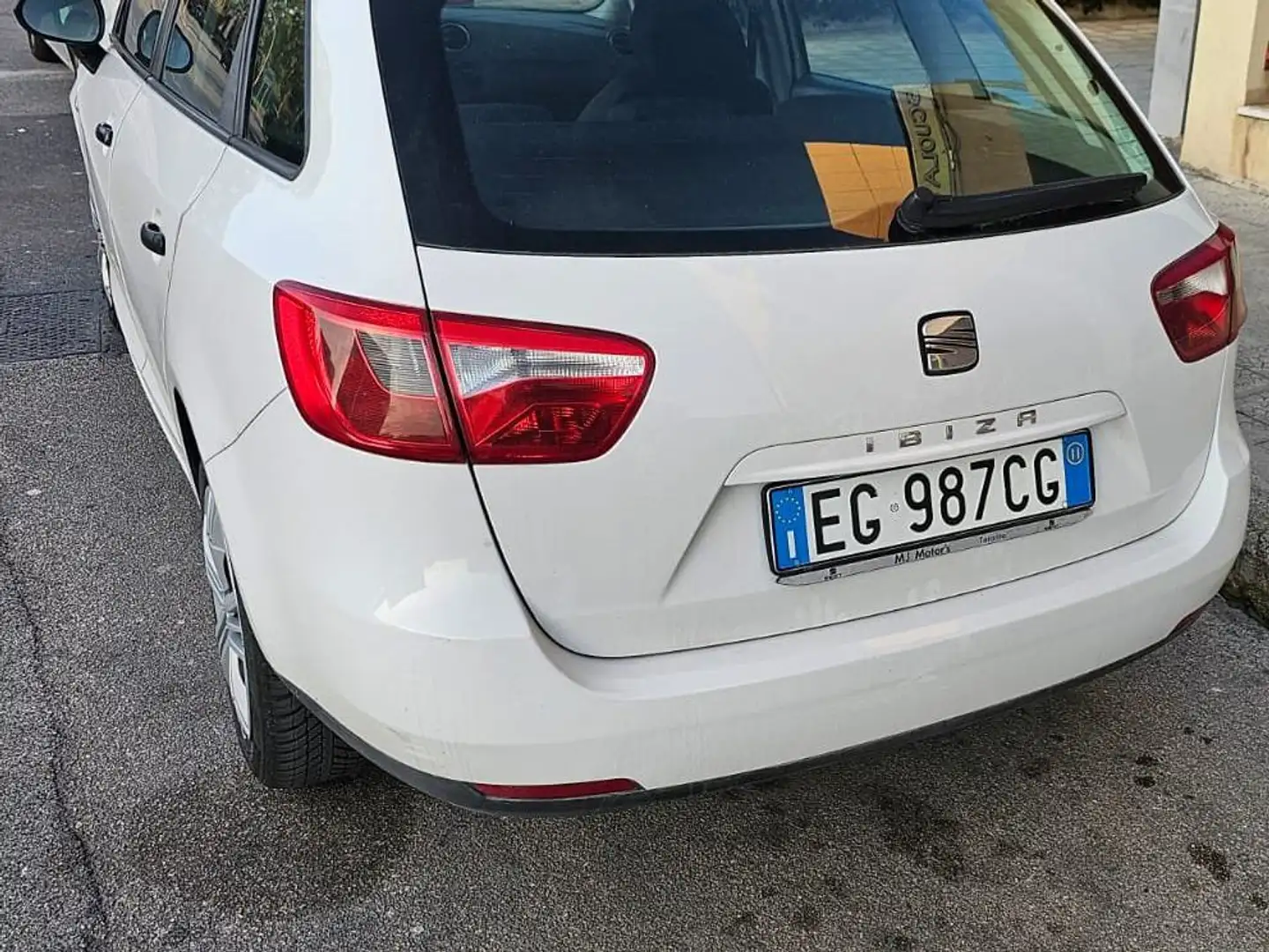 SEAT Ibiza Ibiza IV 2008 ST ST 1.2 tdi cr Style Bianco - 1