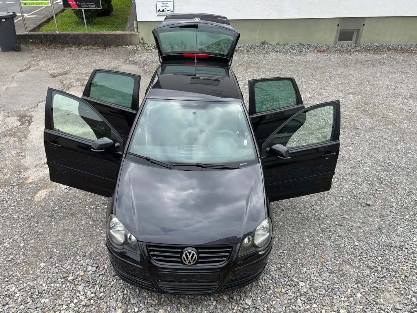 Volkswagen Polo IV 1.2 Black Edition**KLIMA**AHK**EURO 4** Noir - 1