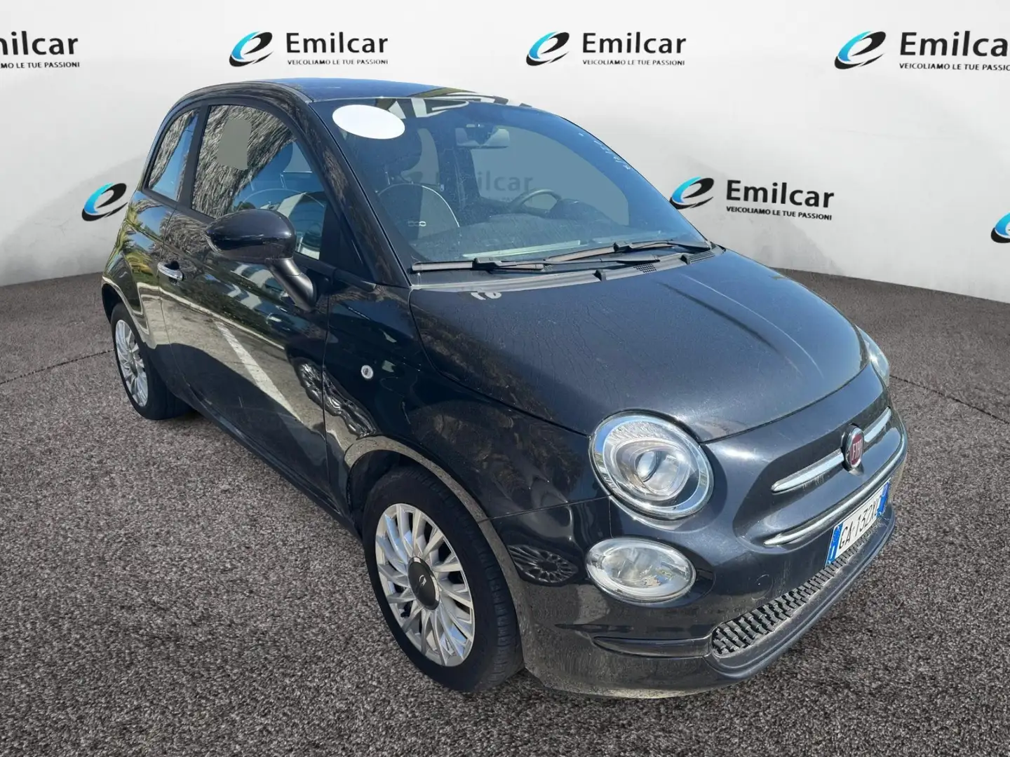 Fiat 500 1.0 FireFly Hybrid Lounge Noir - 2