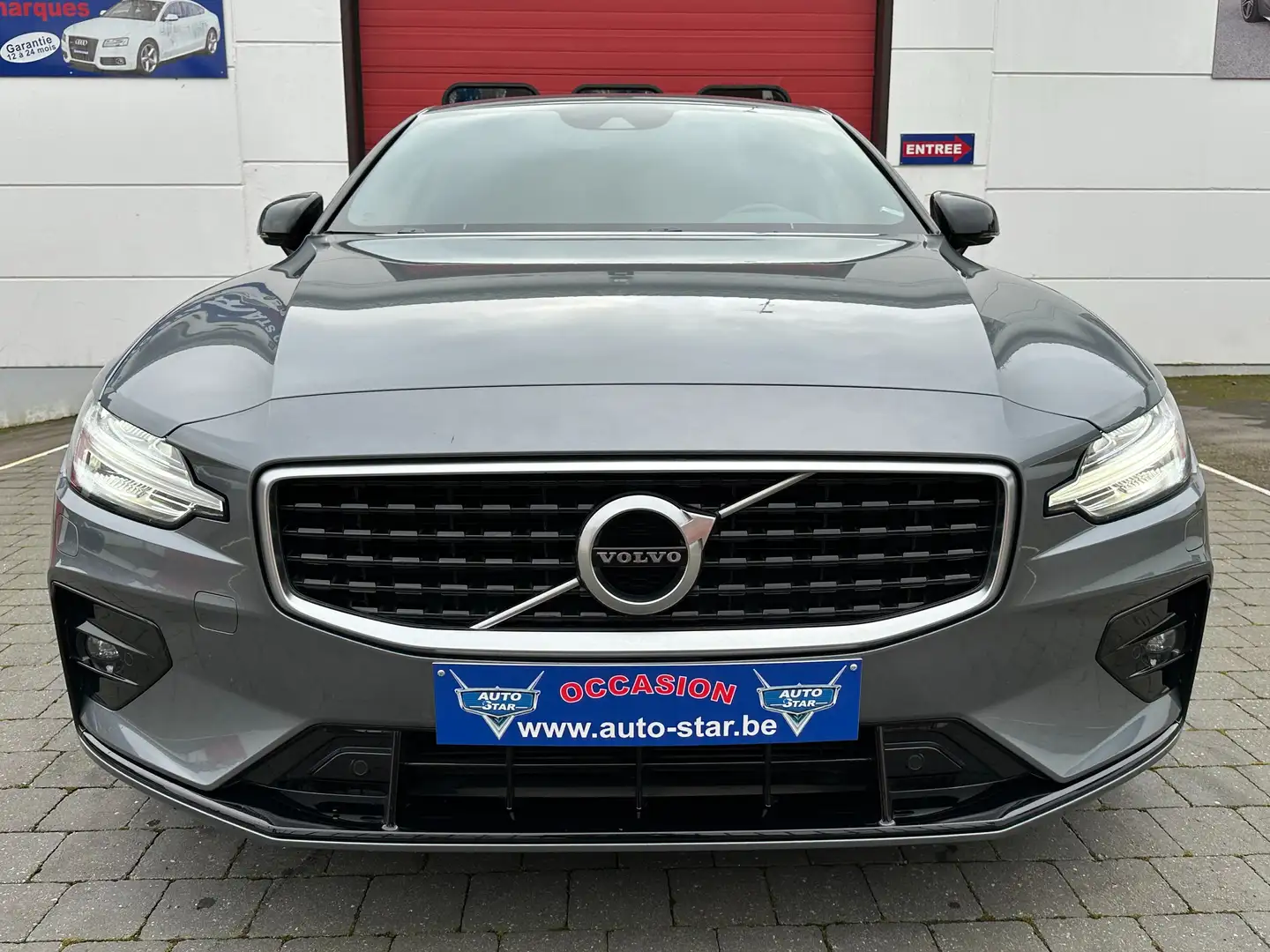 Volvo S60 2.0 T5 R-Design Geartronic cuir gps euro 6 d full Szary - 2