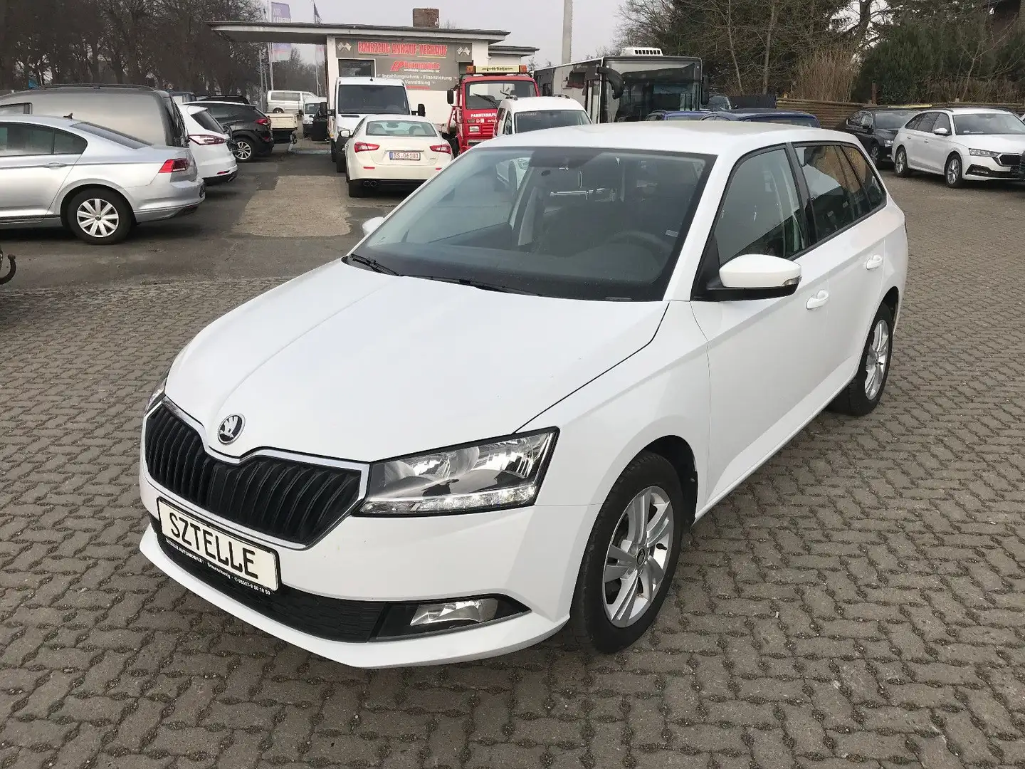 Skoda Fabia Combi Ambition Weiß - 1