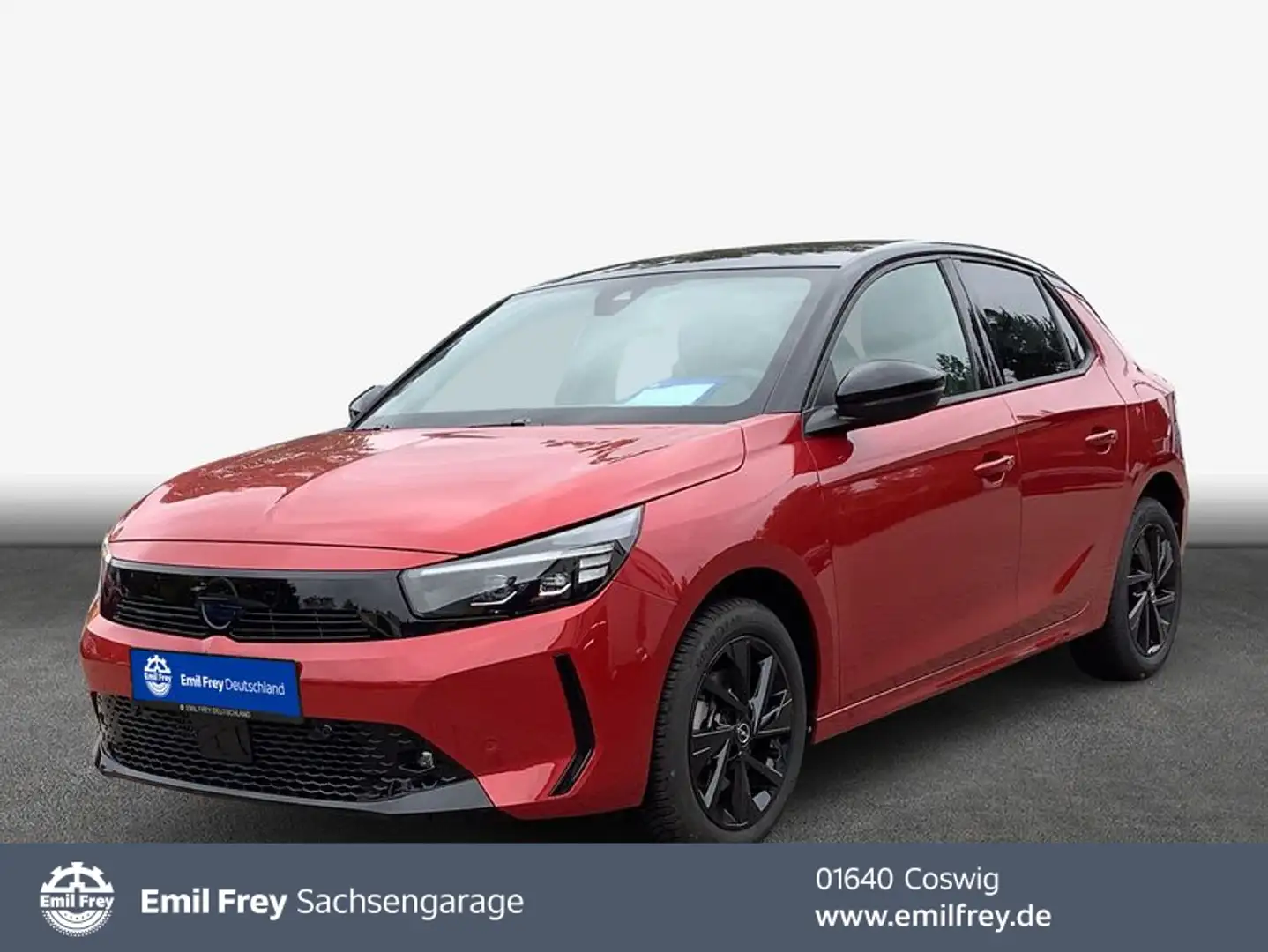 Opel Corsa 1.2 Direct Injection Turbo GS Matix-LED Rood - 1