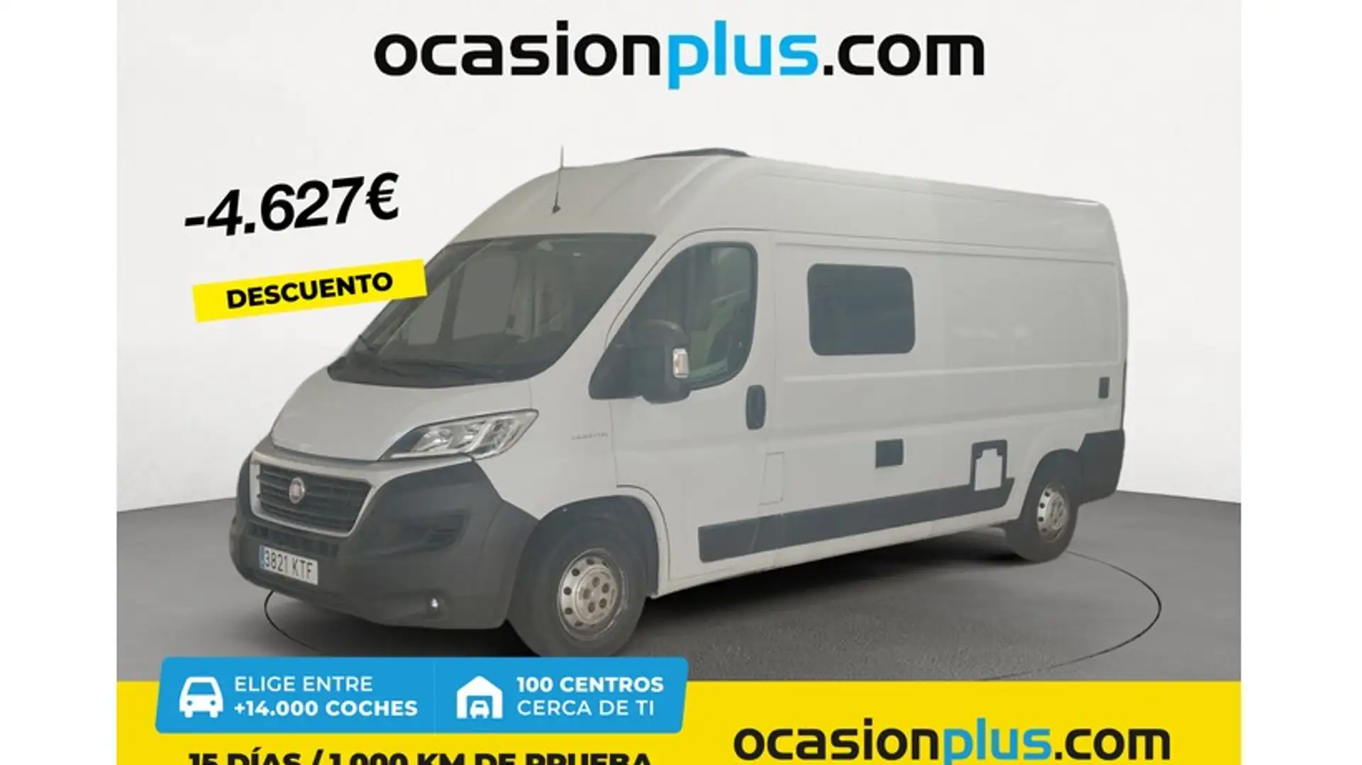 Fiat Ducato Fg. 35 2.3Mjt LPEGR Largo T.A. 95kW Blanco - 1