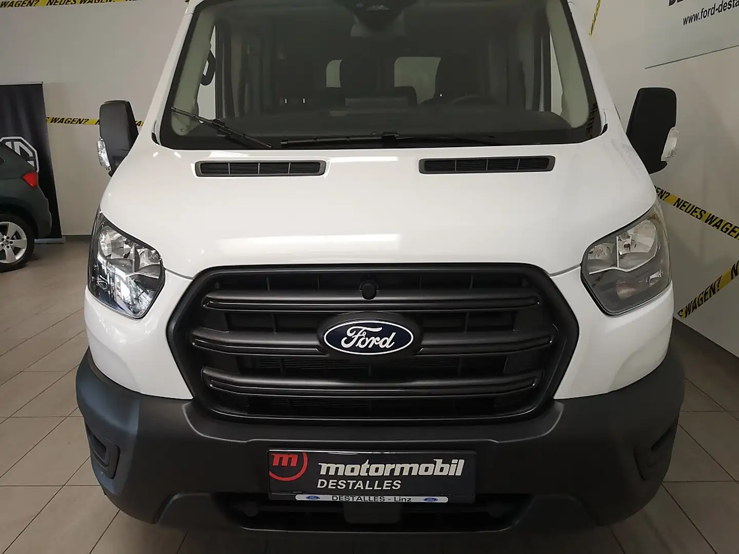Ford Transit Kombi 2,0 EcoBlue L3H2 350 Trend Aut. Weiß - 2