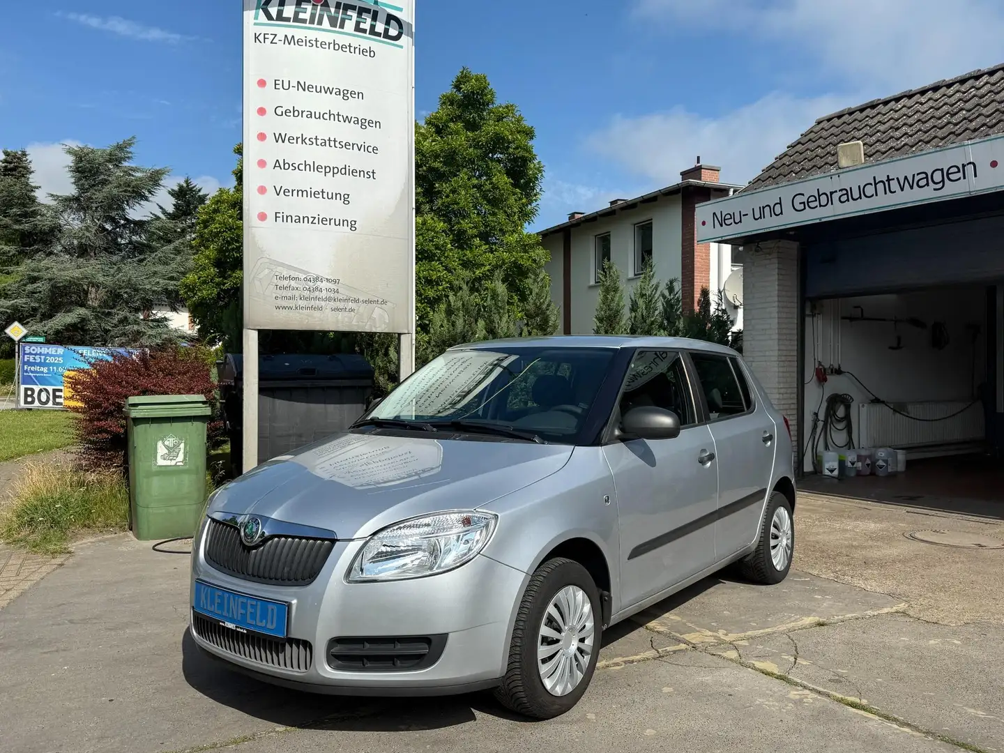 Skoda Fabia 1.4 "Cool Edition" 5-Gang Klima-RD/CD Player-el... Argent - 1