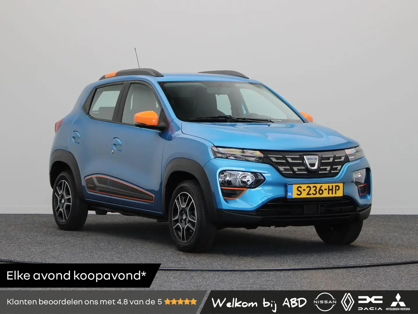 Dacia Spring Comfort Plus (Orange Pack) 27 kWh | Accu Score 94% Bleu - 1