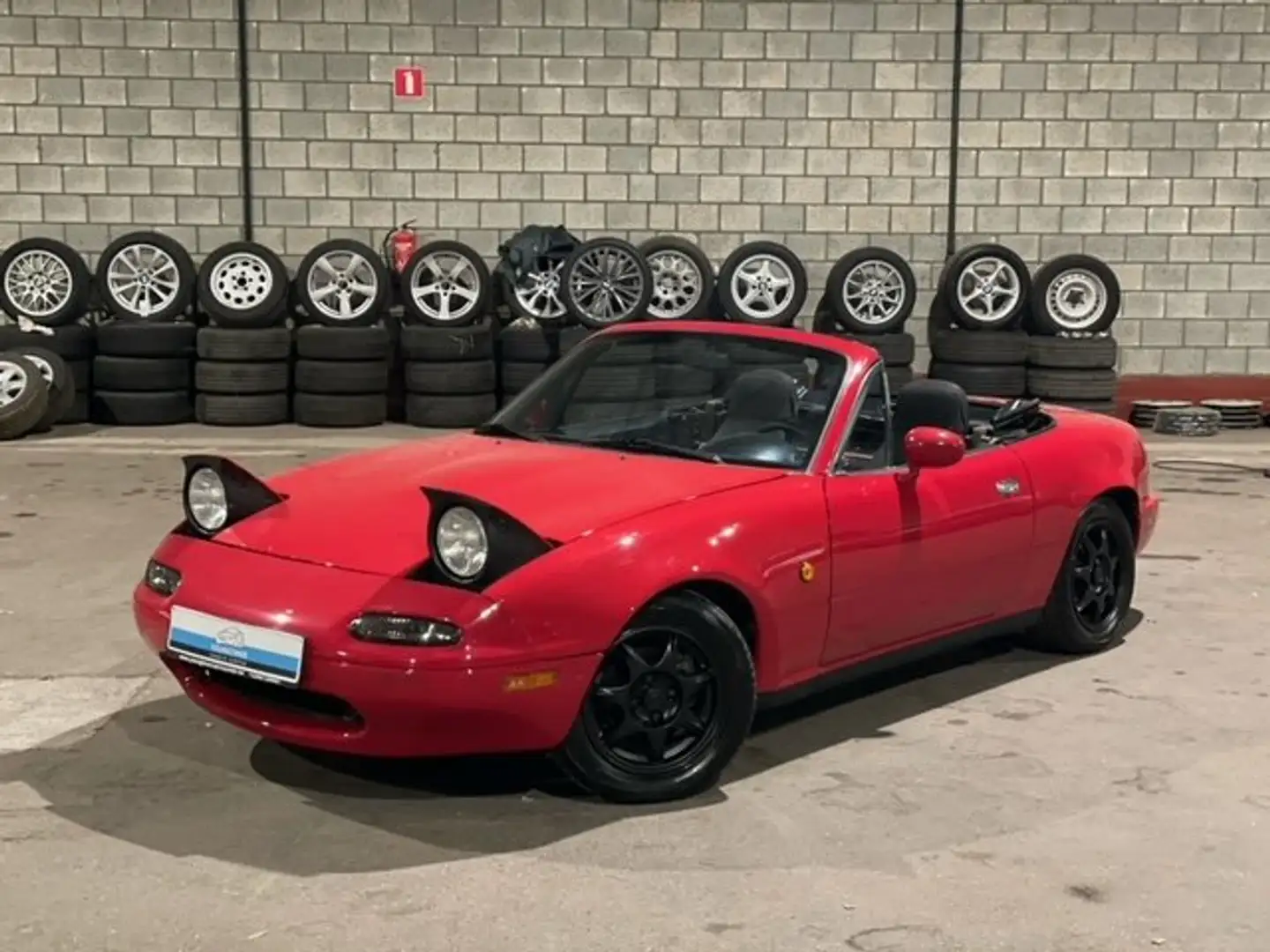 Mazda MX-5 1.6i 16v NA | Verlaging | Oldtimer | Met keuring Rouge - 1
