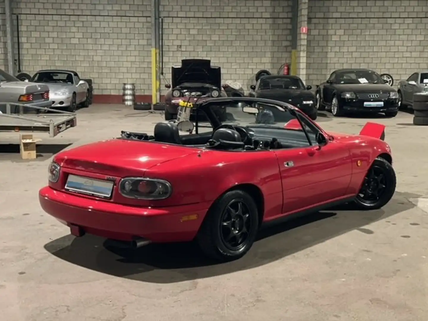 Mazda MX-5 1.6i 16v NA | Verlaging | Oldtimer | Met keuring Rouge - 2