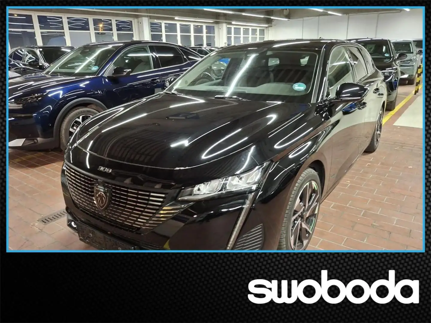 Peugeot 308 SW ALLURE Hybrid 136 e-DCS6 Schwarz - 1