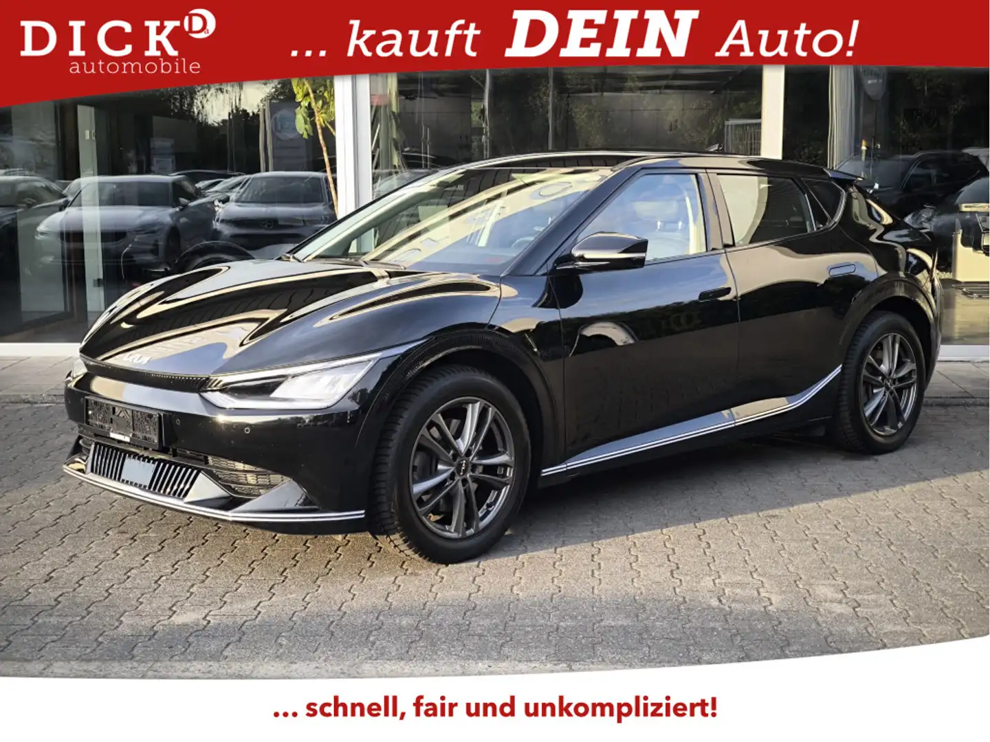 Kia EV6 2WD WERKSGAR+NAVI+LED+SHZ+DAB+KAMERA+ACC+19 Černá - 1