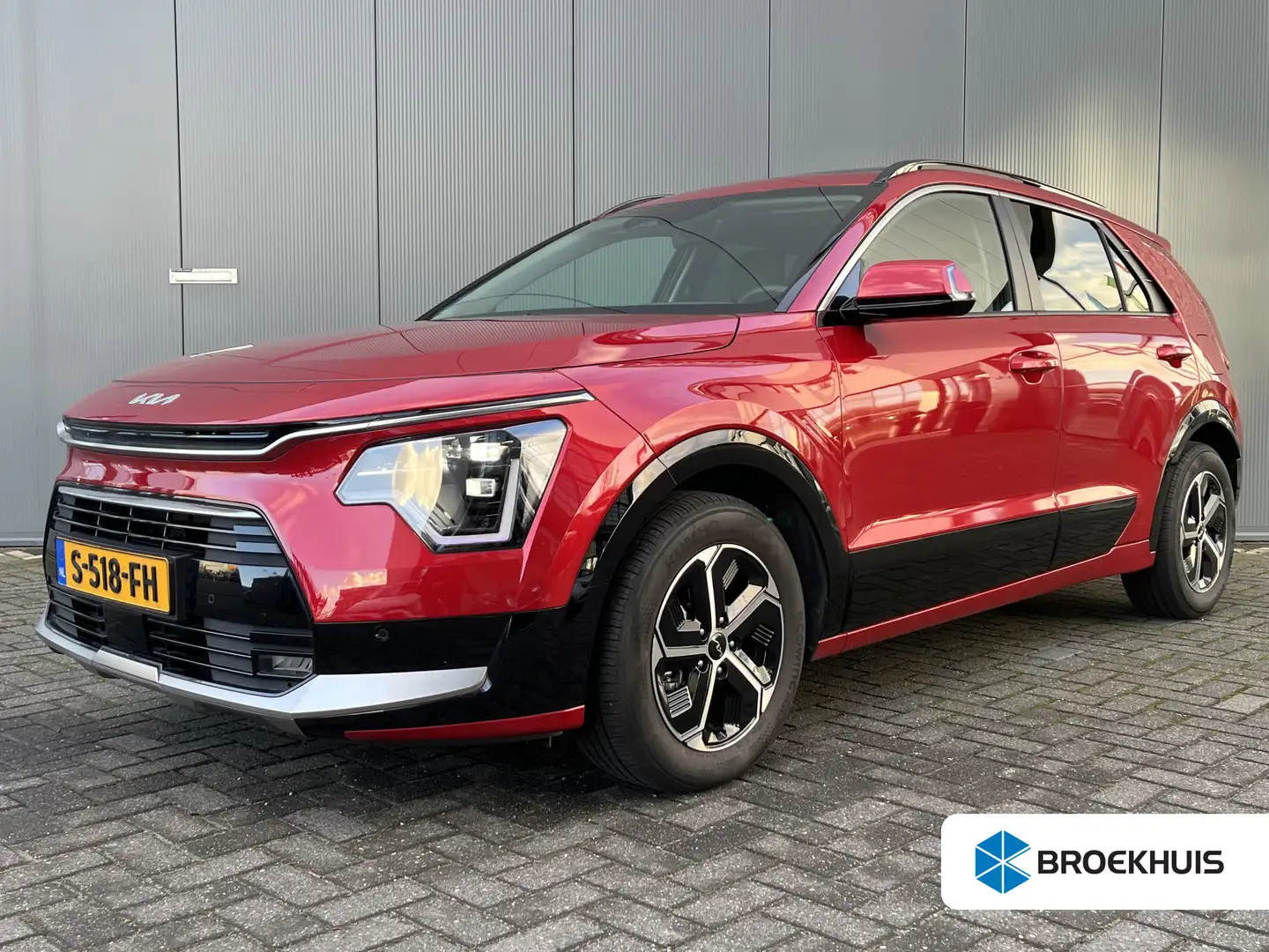 Kia Niro 1.6 GDi 140pk Hybrid DynamicPlusLine | Leder | Cli Rood - 1