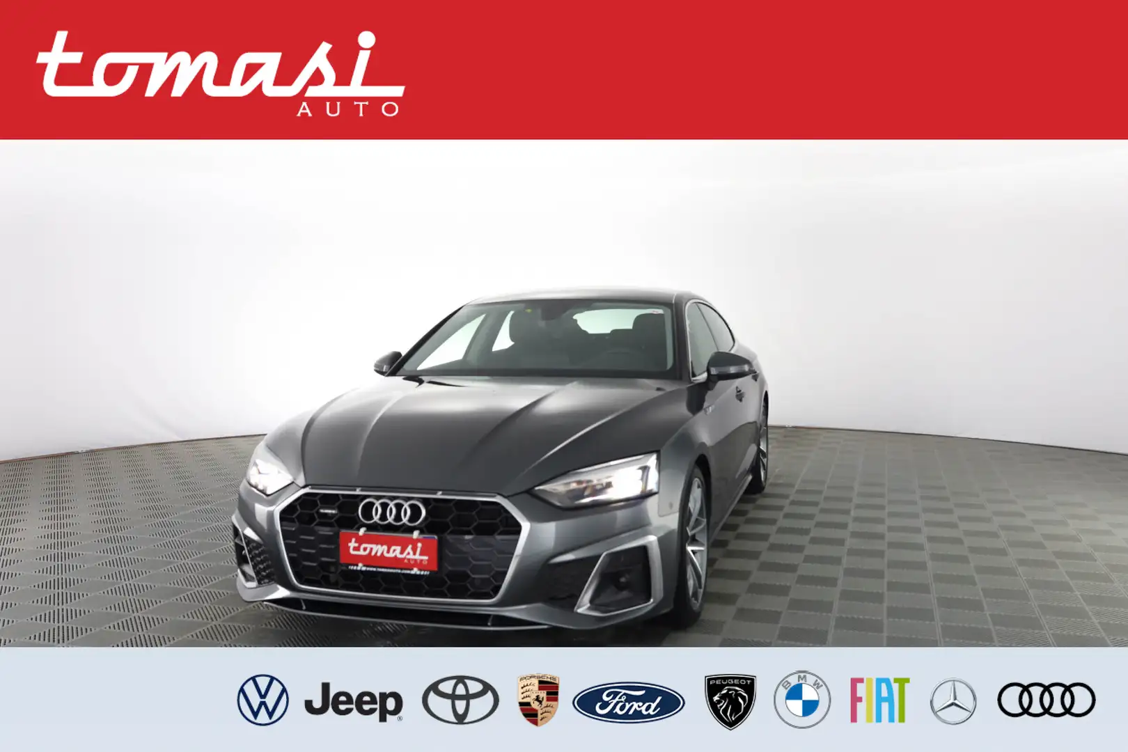Audi A5 A5 SPB 40 TDI quattro S tronic S line edition Grigio - 1