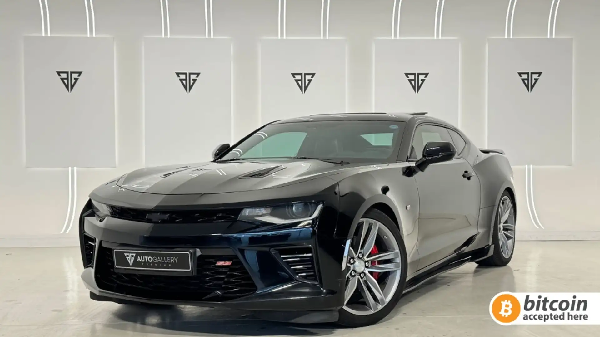 Chevrolet Camaro Coupé 6.2 V8 SS Zwart - 1