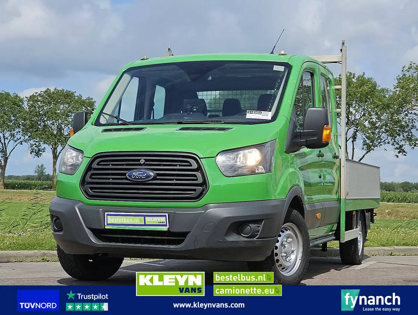Ford Transit 2.0 Open-Laadbak KRAAN! Verde - 1