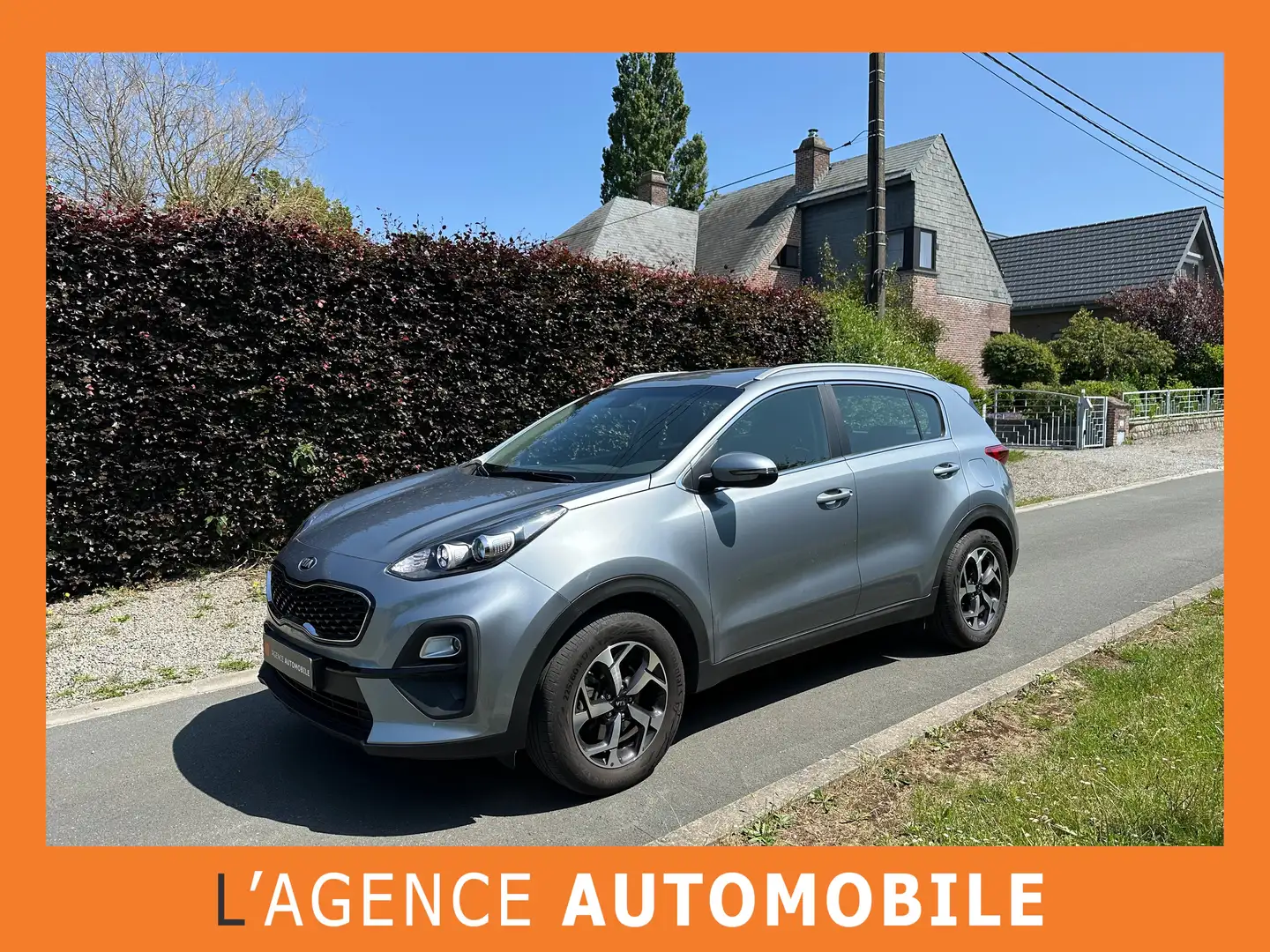 Kia Sportage 1.6 CRDi Pulse - GARANTIE 12/2028 Gris - 1