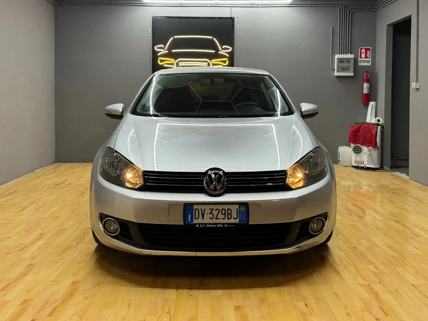 Volkswagen Golf Golf 5p 1.6 Highline bi-fuel Grijs - 2