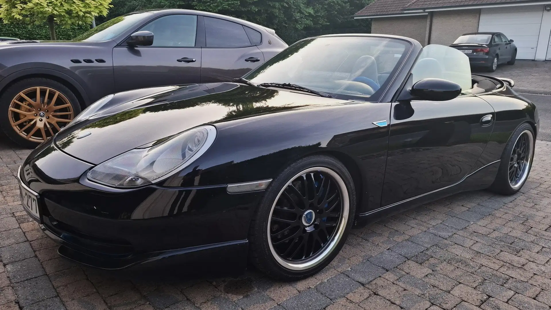 Porsche 911 911 S4 Cabrio met Windscherm en Hardtop Zwart - 2