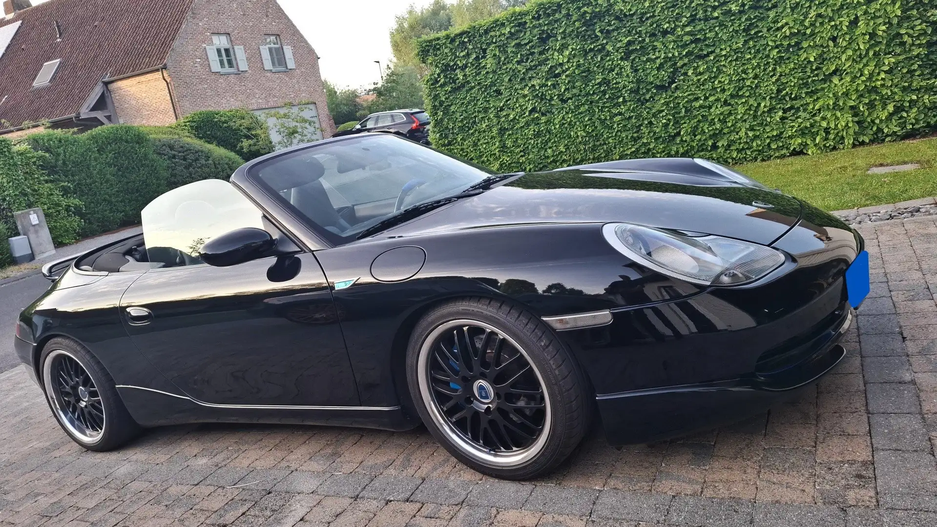 Porsche 911 911 S4 Cabrio met Windscherm en Hardtop Zwart - 1