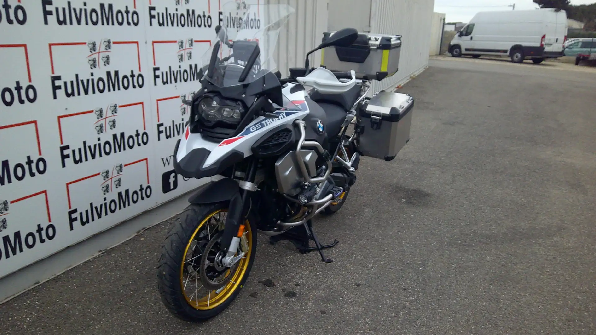 BMW R 1250 GS Blanc - 1