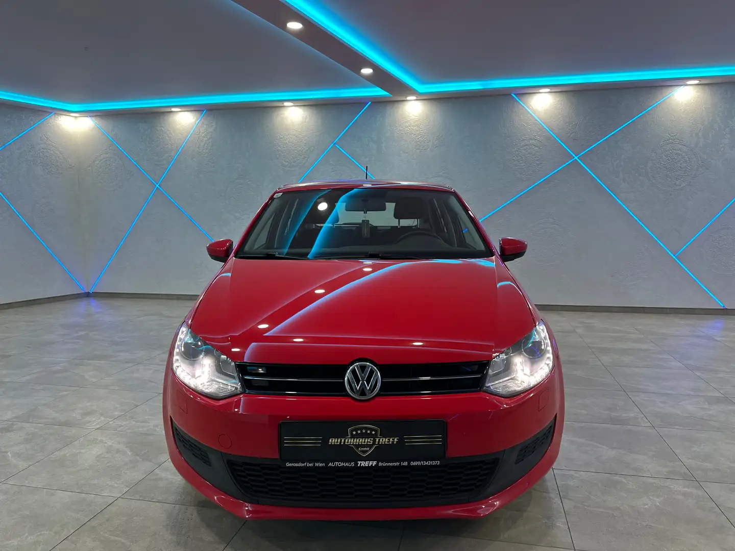 Volkswagen Polo Comfortline 1,2 TDI DPF*XENON*1.BESITZ*ALUFELGEN* Rot - 2