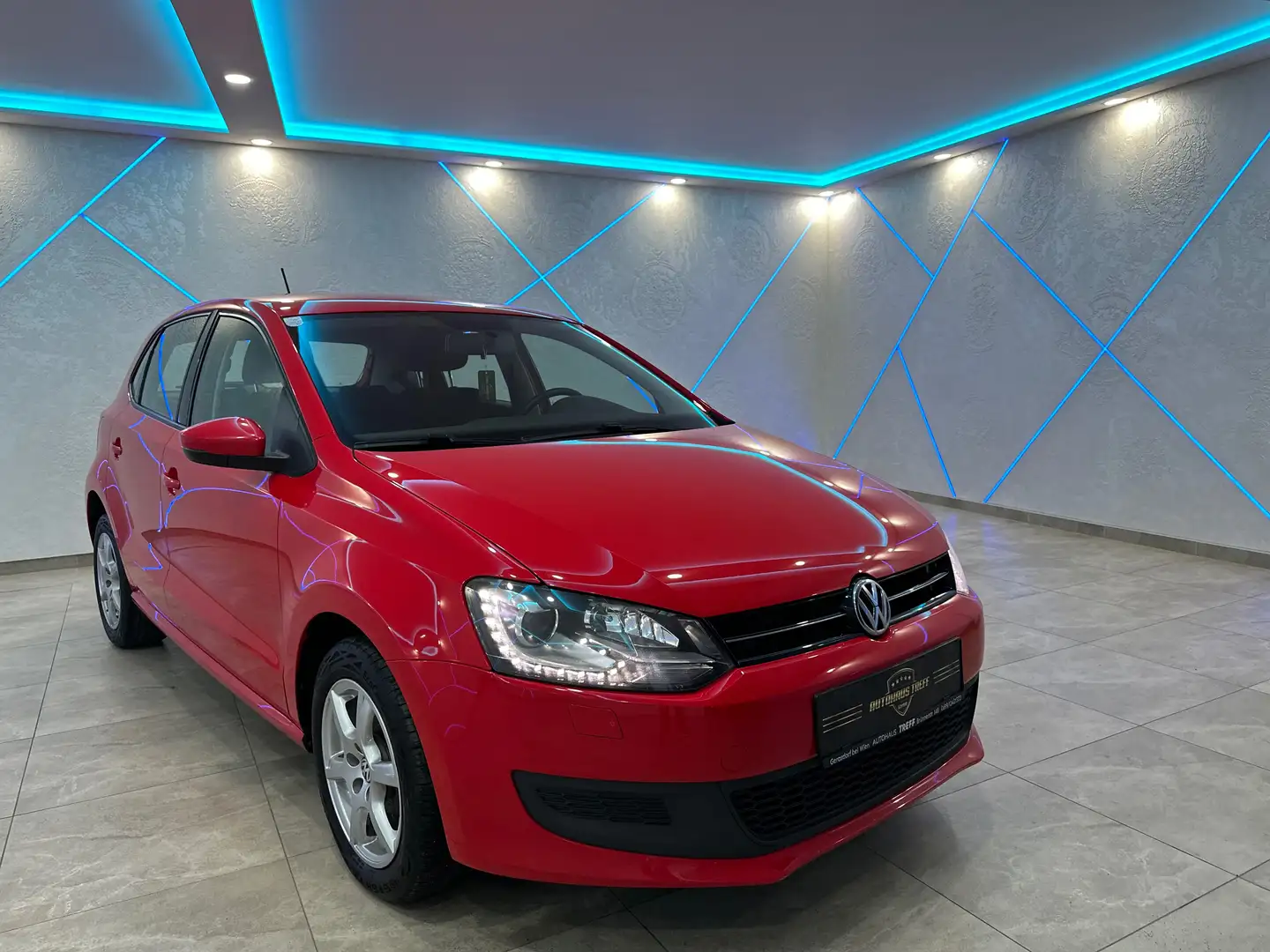 Volkswagen Polo Comfortline 1,2 TDI DPF*XENON*1.BESITZ*ALUFELGEN* Rot - 1
