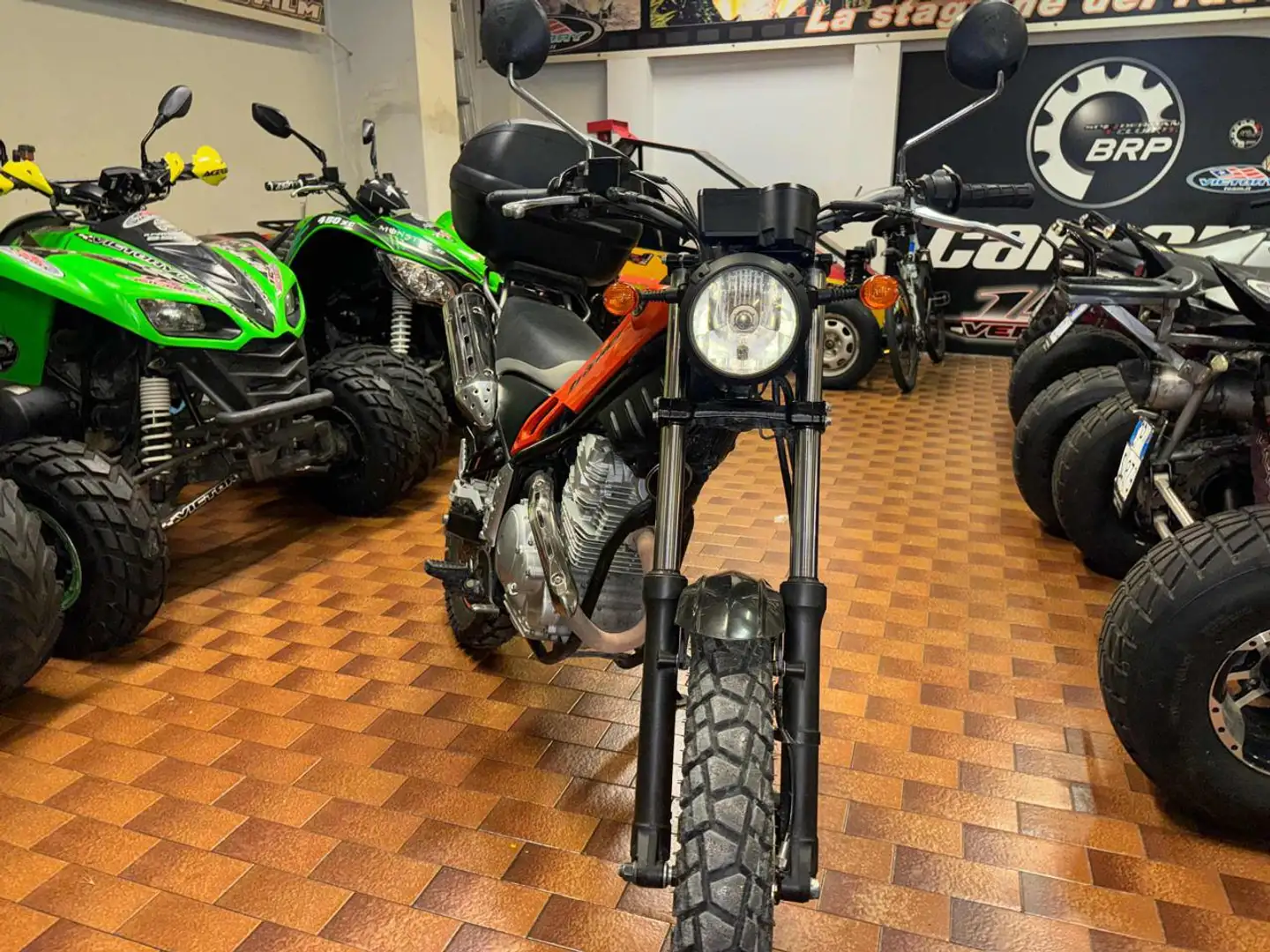 Yamaha Tricker trial Arancione - 2