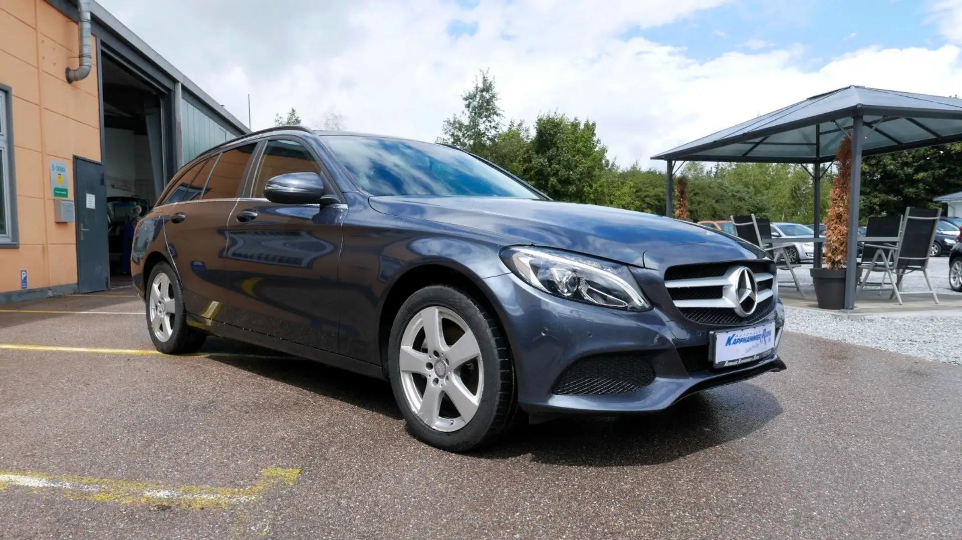 Mercedes-Benz C 220 d T-mod/NAVI/TEMPOMAT/Panorama Gris - 2