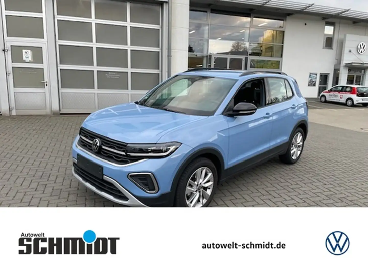 Volkswagen T-Cross 1.0TSi DSG Goal R-Kamera SideAssist ACC IQ-Ligh... Blau - 1