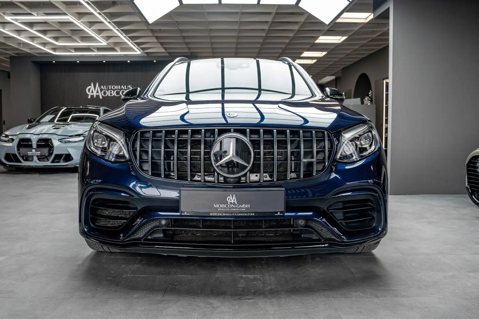 Mercedes-Benz GLC 63 AMG PANO*BURMESTER*HUD*MEMORY*KEYLESS Blau - 2