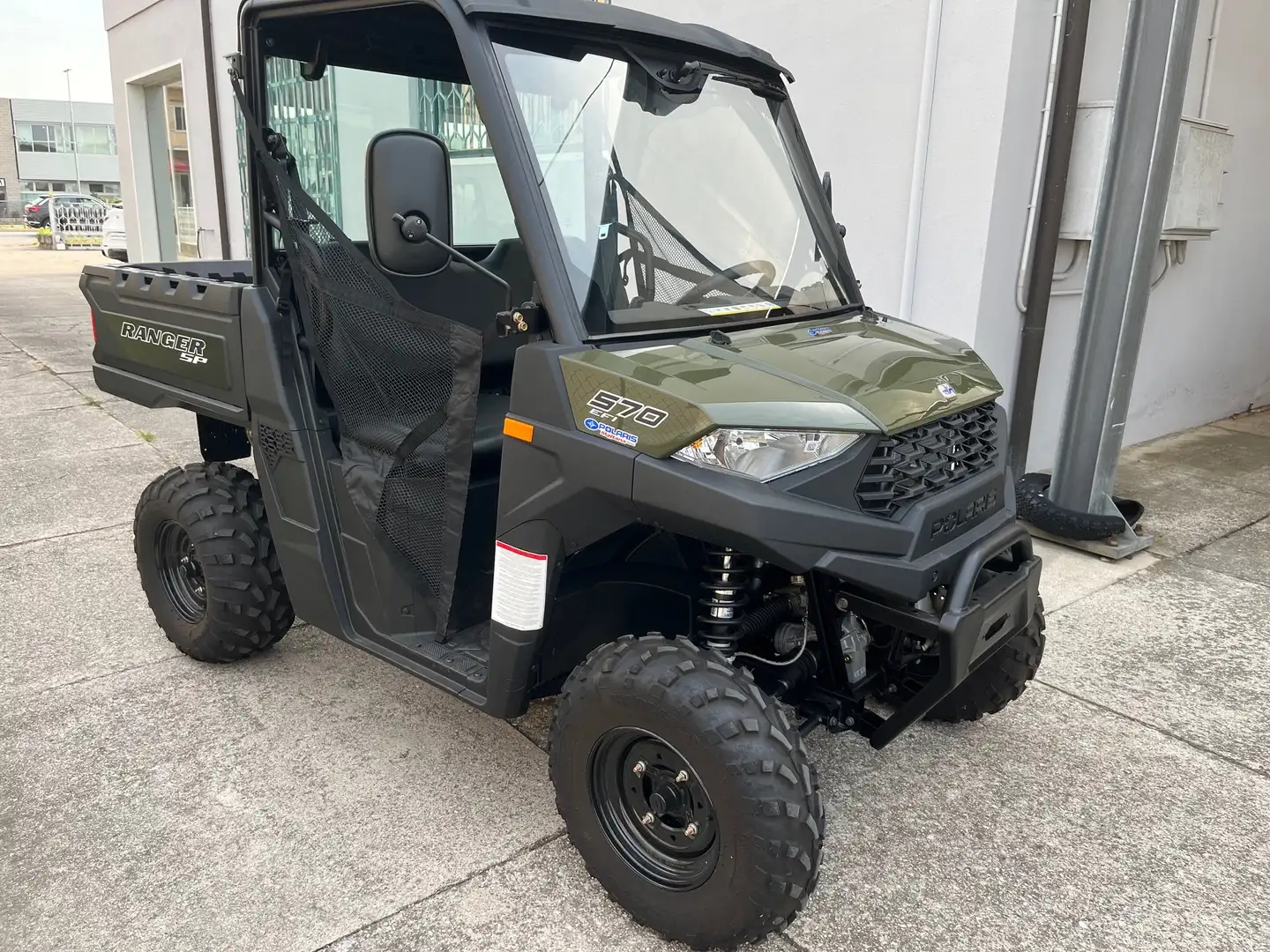 Polaris Ranger SP - 4x4 - AUTOMATICO - CASSONE - KM 100 !!! Gris - 2