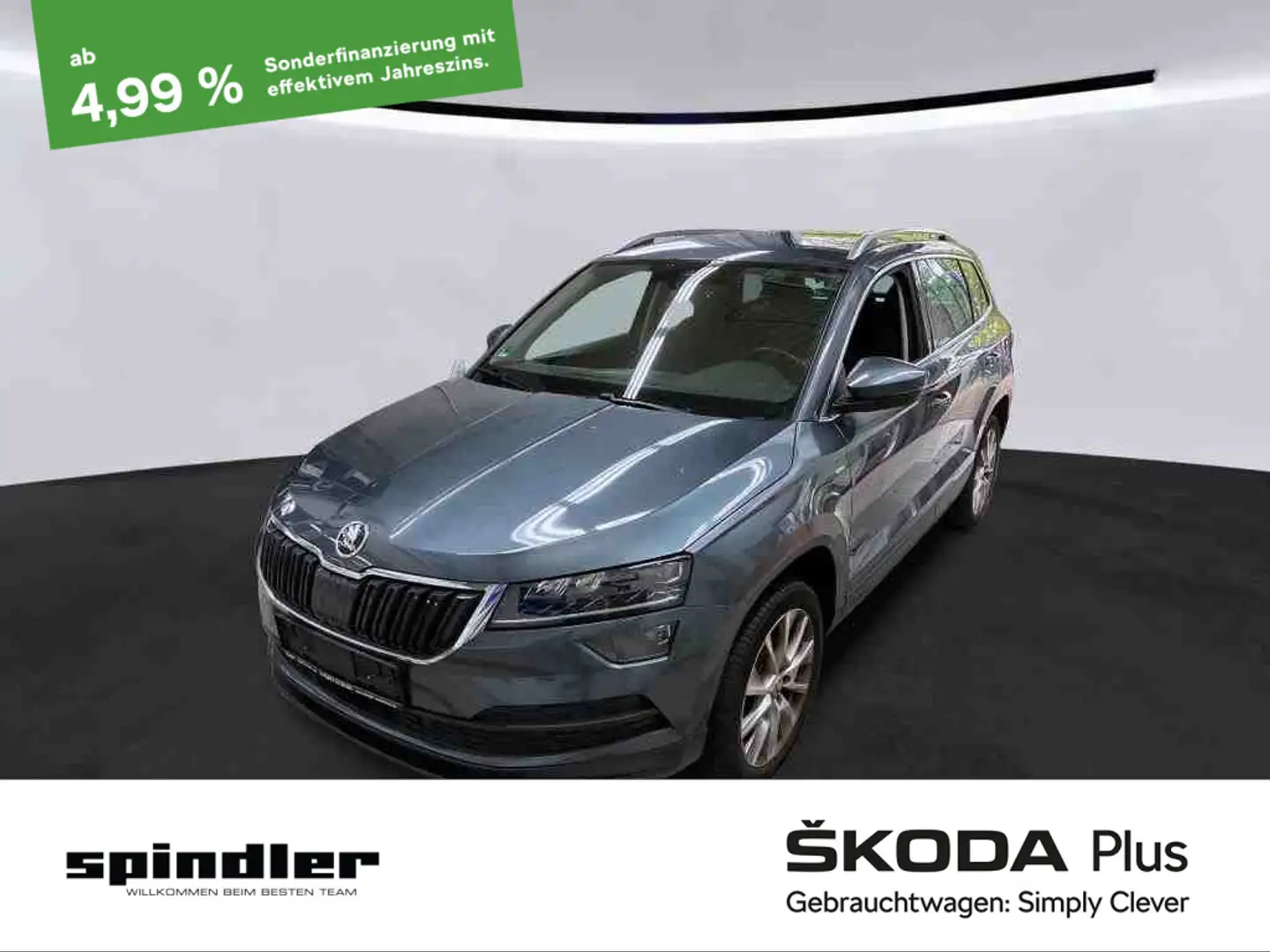 Skoda Karoq Ambition Clever 2.0 TDI / Navi, LED, AHK Grigio - 1