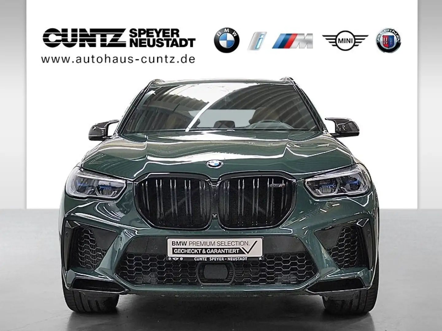 BMW X5 M INDIVIDUAL-LACK+LEDER LASER SKYLOUNGE B&W VOLL!! Зелений - 2