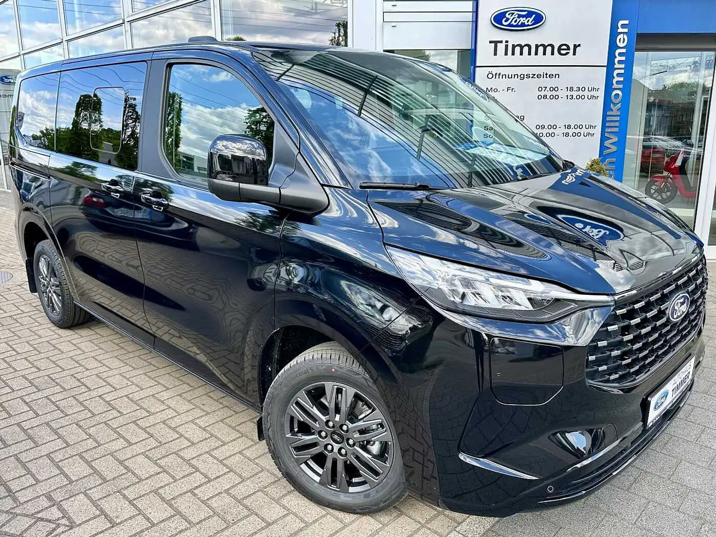 Ford Tourneo Custom PHEV L1 Titanium B&O Schiebetür li.+re. Zwart - 1