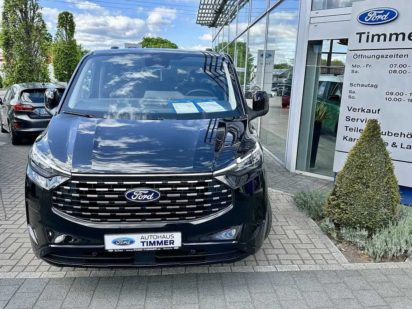 Ford Tourneo Custom PHEV L1 Titanium B&O Schiebetür li.+re. Schwarz - 2