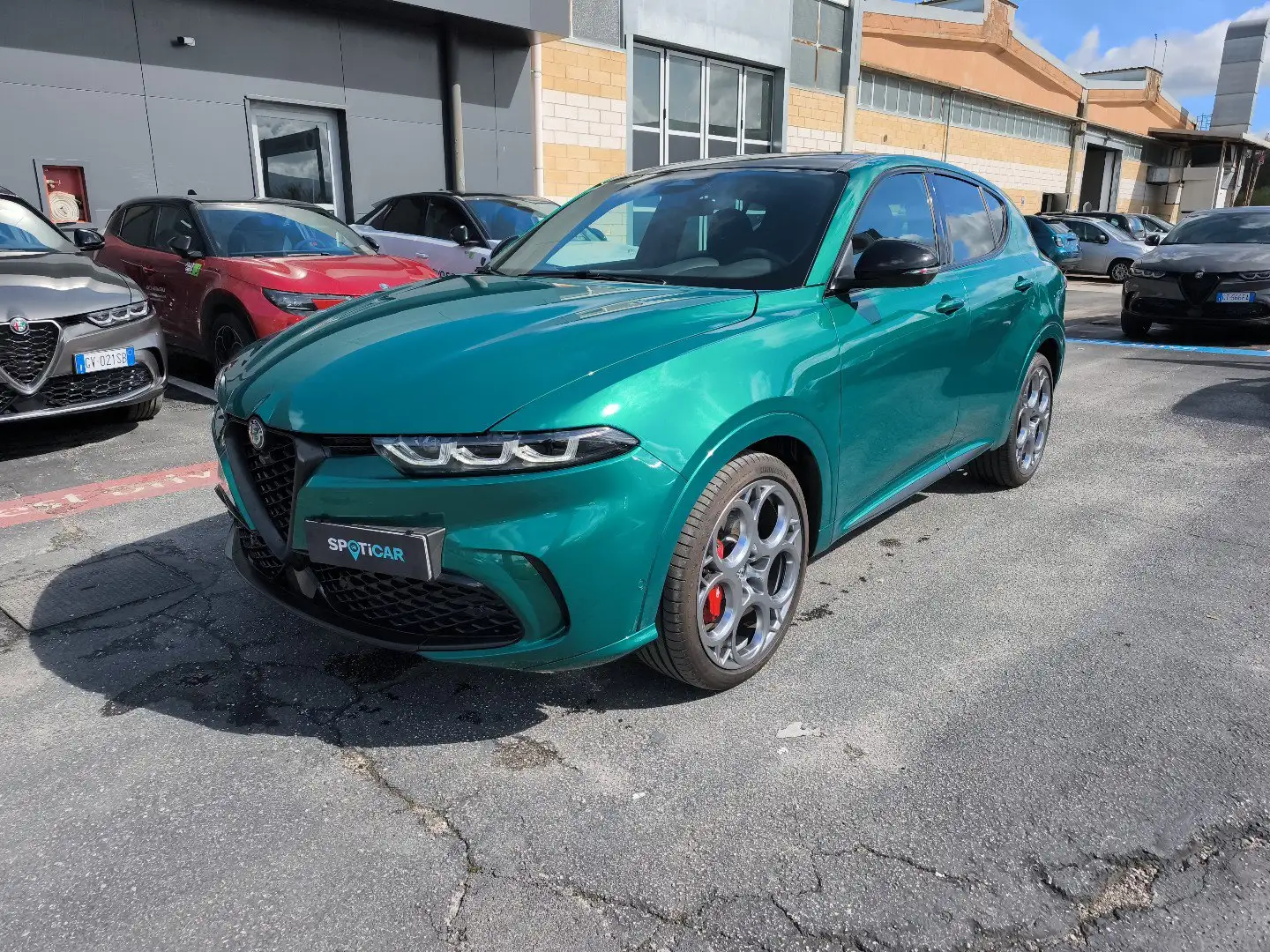 Alfa Romeo Tonale My24 Hybrid 160cv Tributo Italiano Zöld - 2