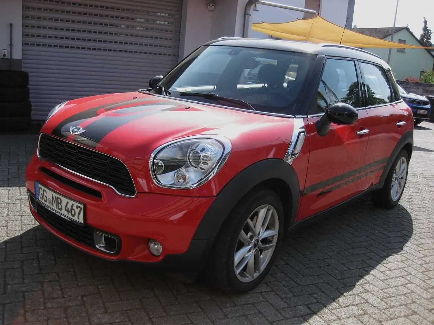 MINI Cooper S Countryman COUNTRYMAN Cooper S All4 Aut.8fach Top Ausst. Rouge - 1