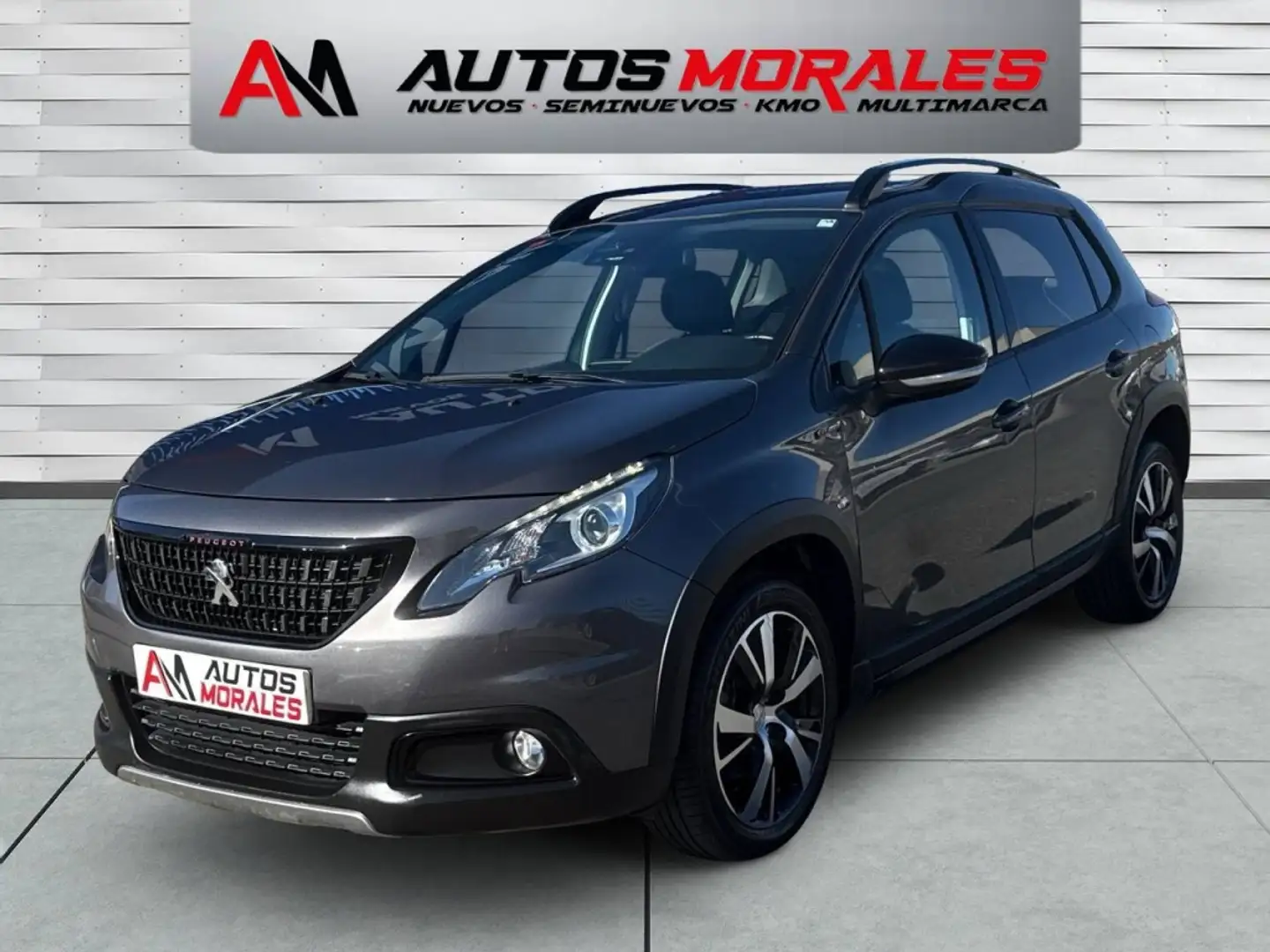 Peugeot 2008 1.2 PureTech S&S GT Line EAT6 110 Gris - 1