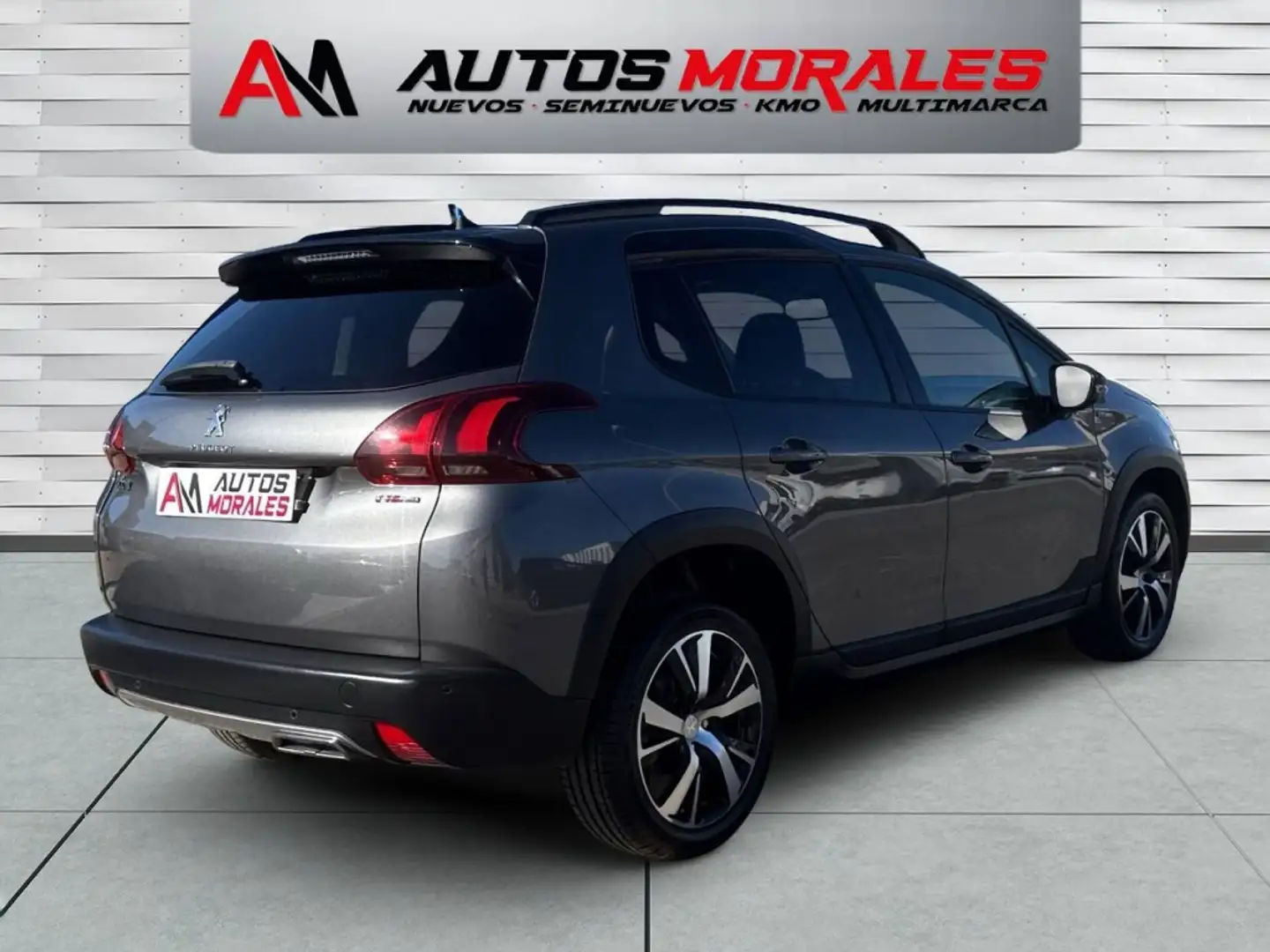 Peugeot 2008 1.2 PureTech S&S GT Line EAT6 110 Gris - 2