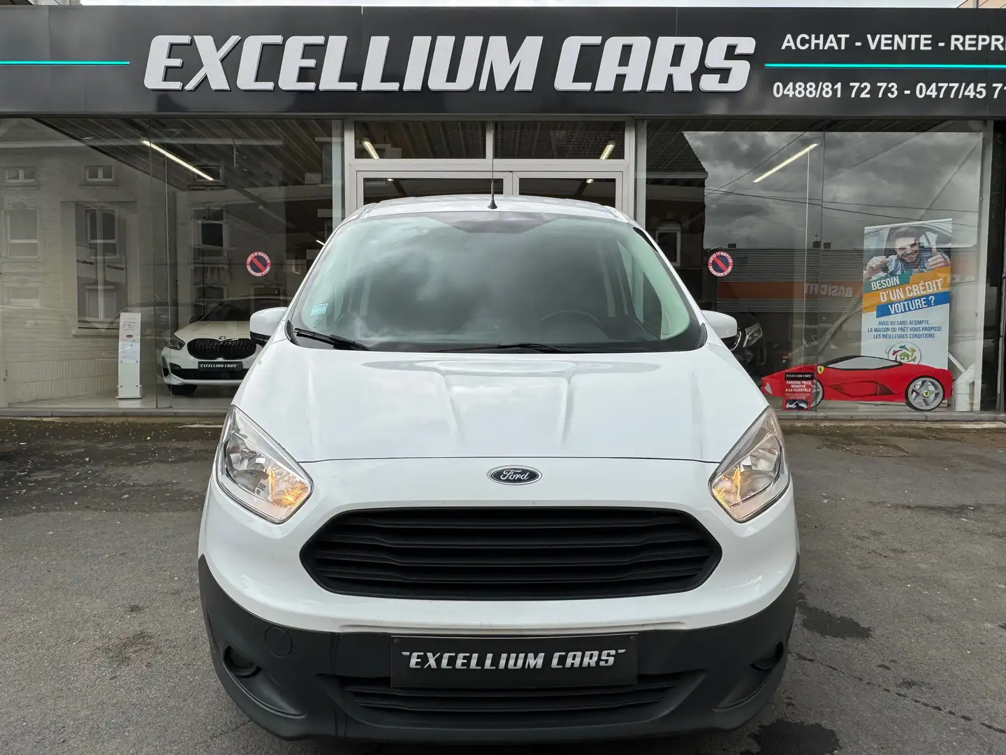 Ford Transit Courier 1.0 Essence Ecoboost  Airco 2Place Garantie Wit - 2