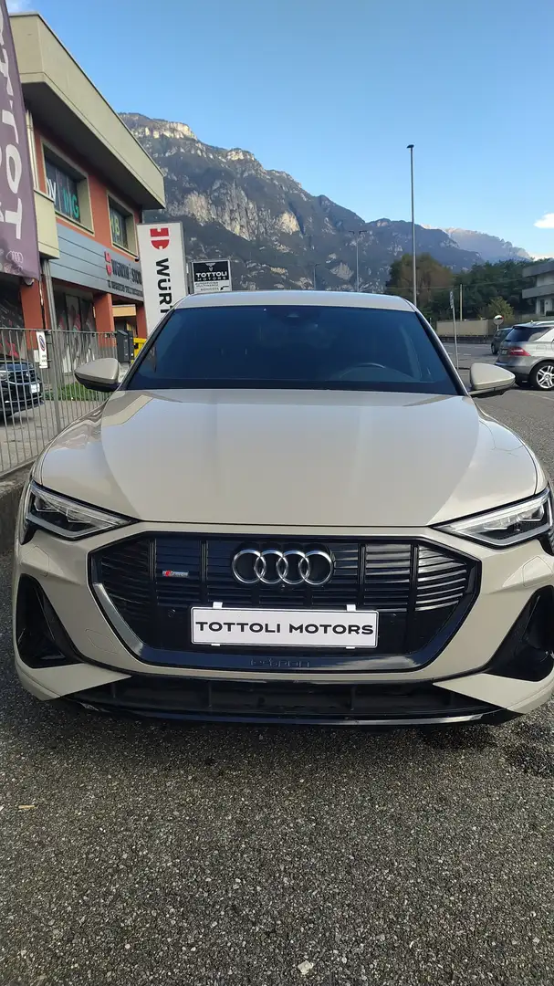Audi e-tron e-tron SPBK 55 S LINE FAST EDITION quattro cvt Beige - 2