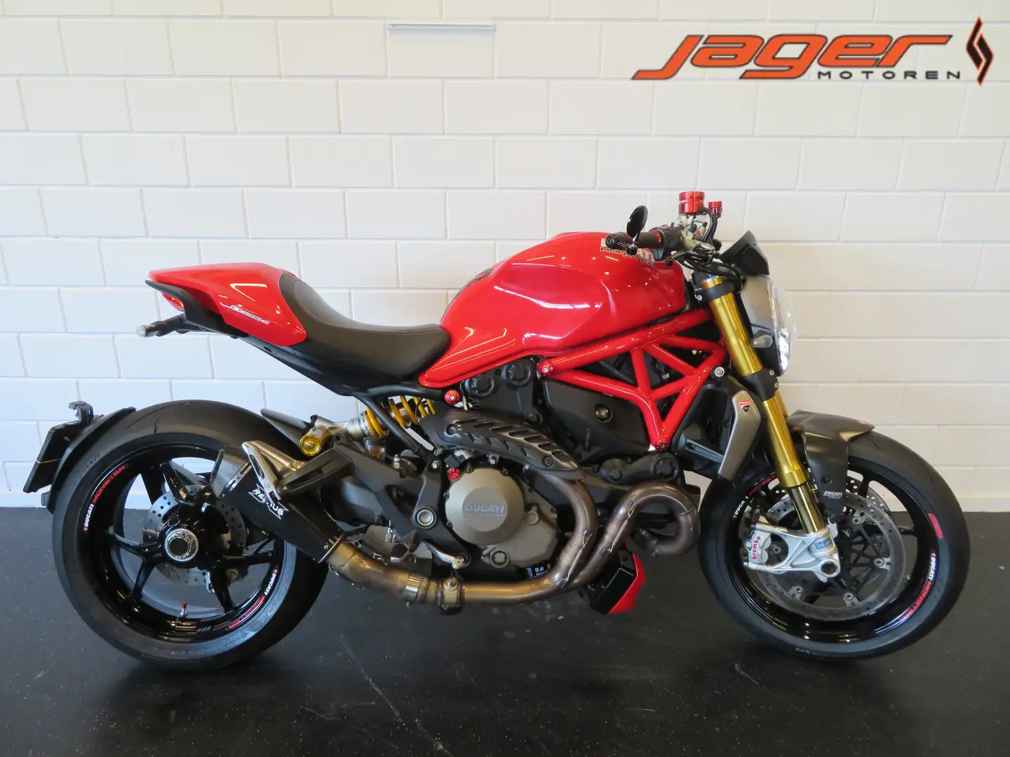 Ducati Monster 1200 S REMUS HISTORIE TOPPY Red - 1