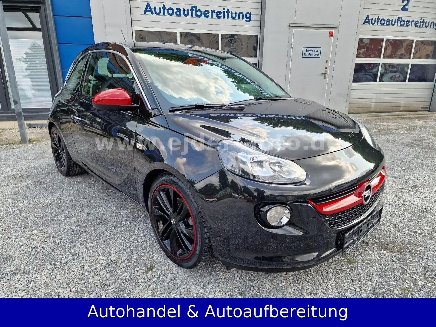 Opel Adam 1.4 Jam *SCHECKHEFT*TOP-ZUSTAND*WENIG-KM* Schwarz - 2