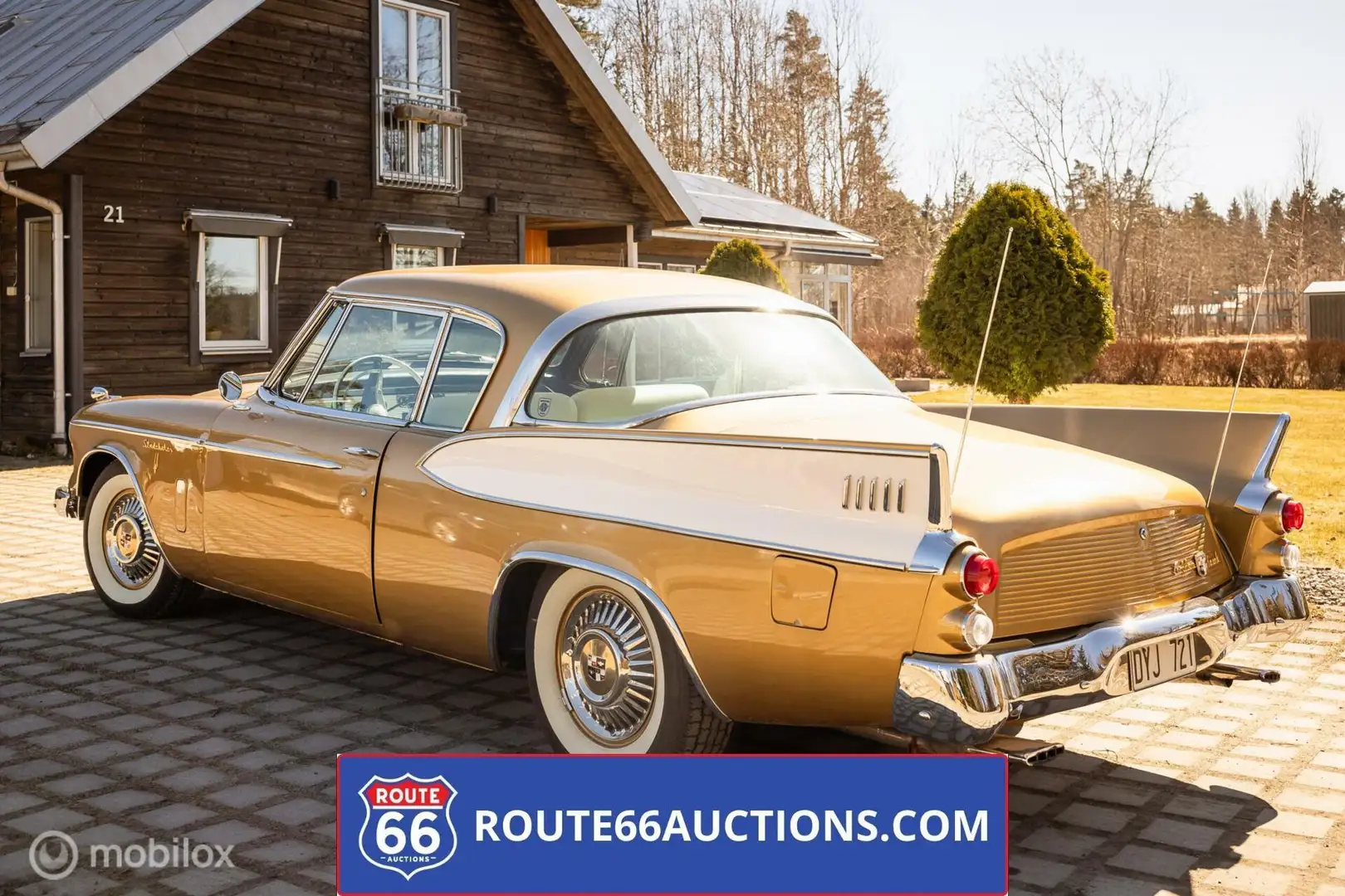 Studebaker Golden Hawk Coupe 1957 | Route 66 Auctions Brown - 2