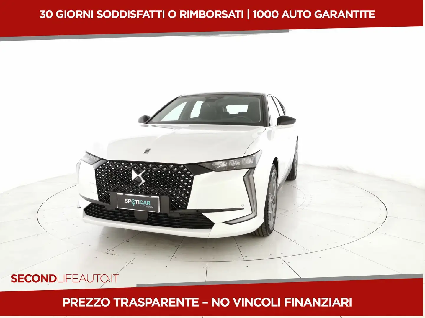 DS Automobiles DS 4 II 2021 1.5 BLUEHDI 130CV EAT8 PALLAS Bianco - 1