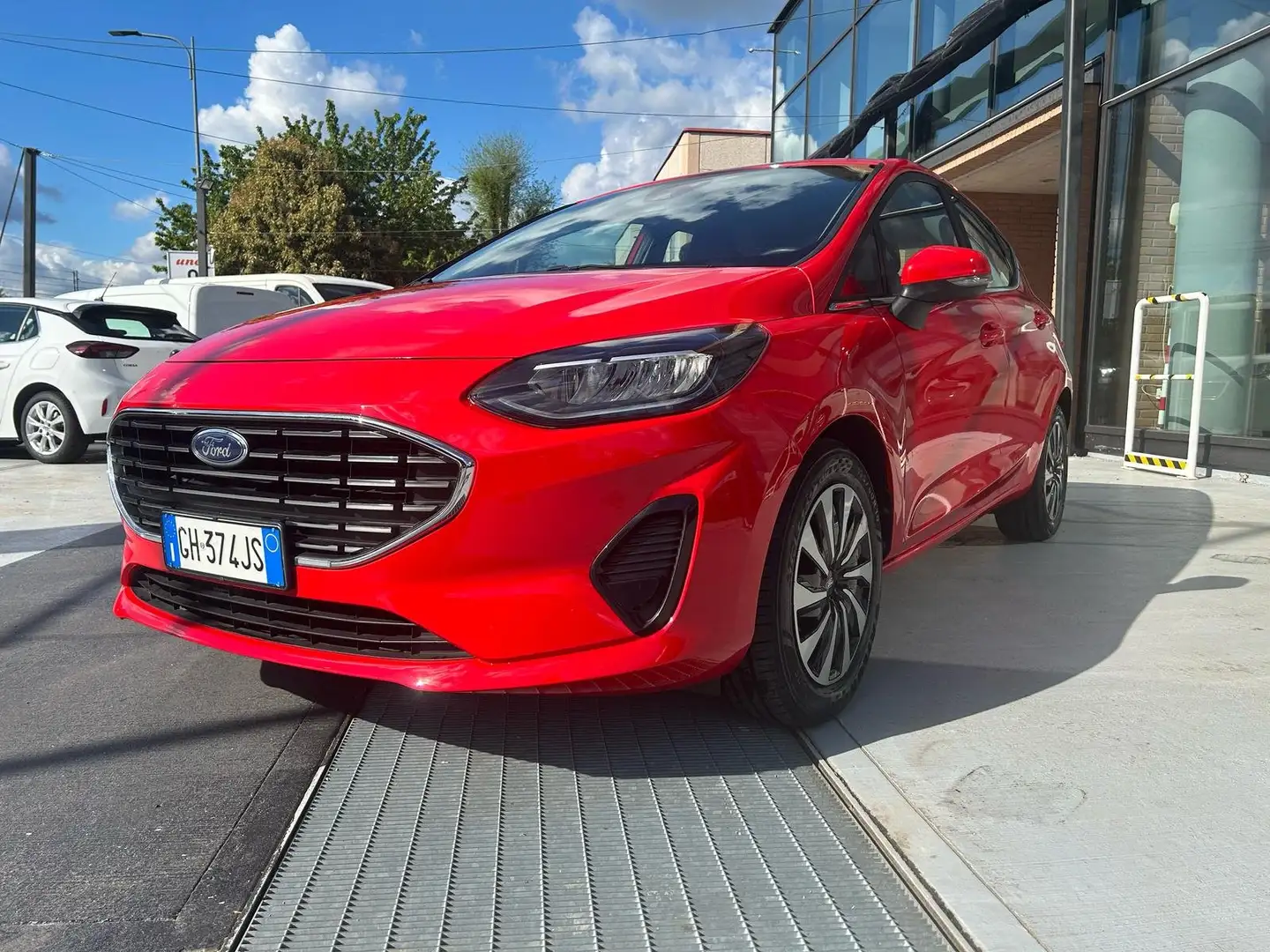 Ford Fiesta Fiesta Active 1.0 ecoboost h 125cv powershift Rosso - 2