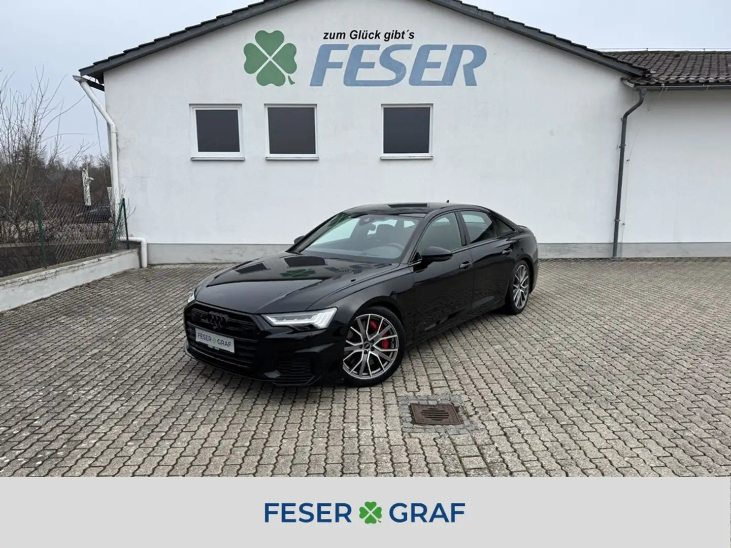 Audi S6 Lim. TDI AHK B&O HDMATRIX LEDER PANO Schwarz - 1